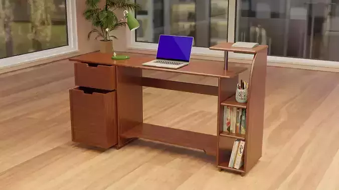 Office desk modern wood furniture 