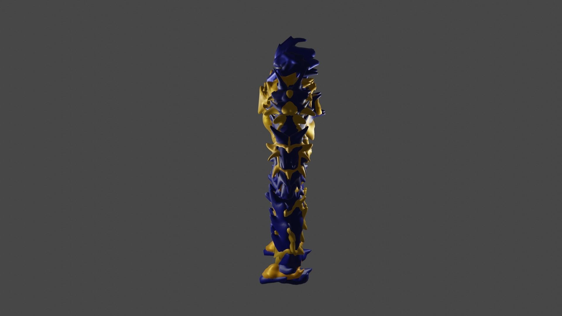 Knight 3D armor 3D model_2