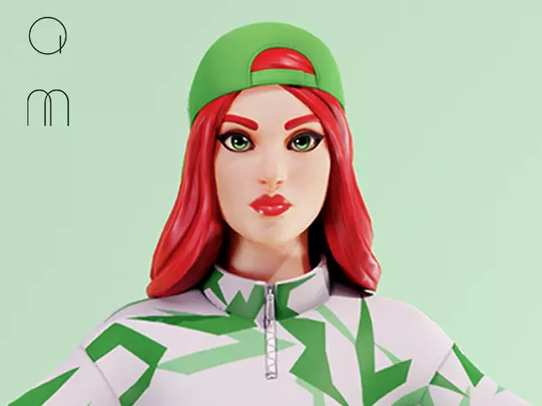 Chance - Fortnite Low-poly 3D model_0