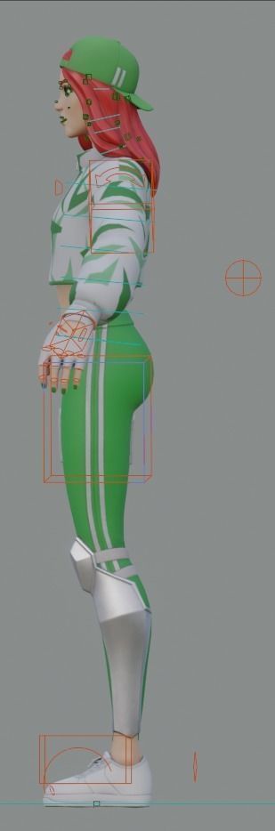 Chance - Fortnite Low-poly 3D model_10