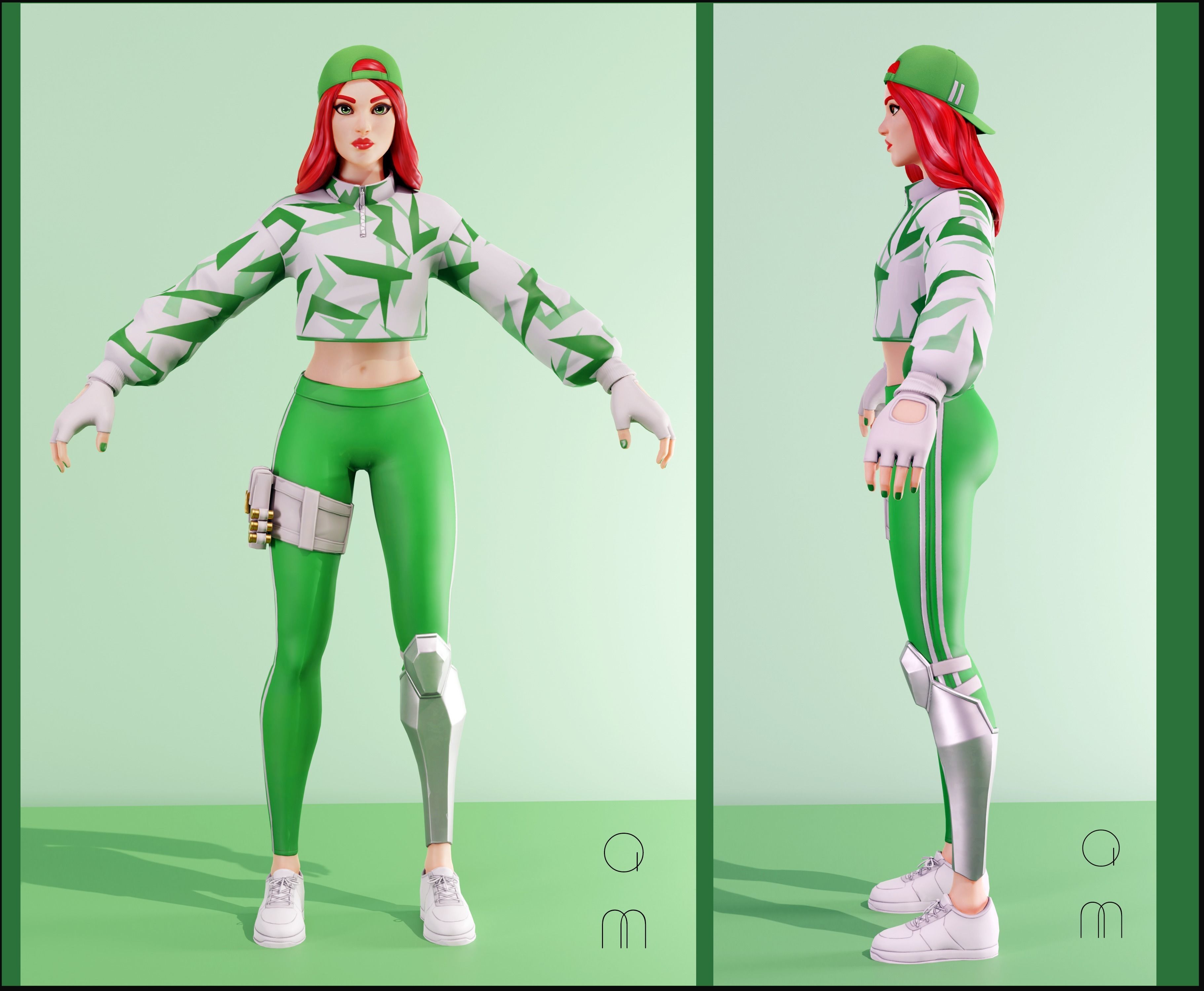 Chance - Fortnite Low-poly 3D model_2