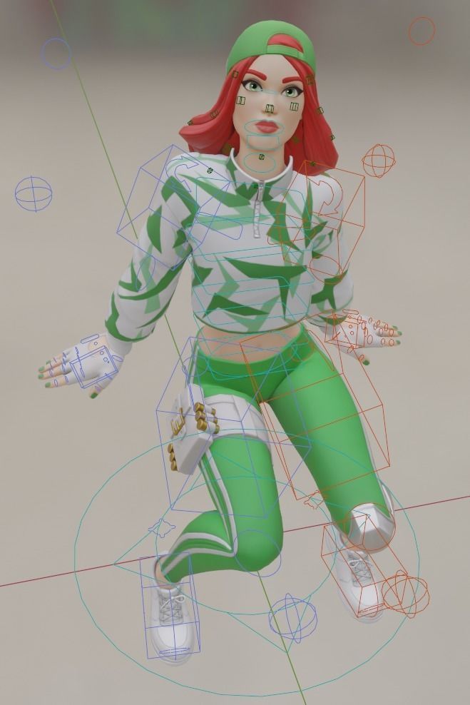 Chance - Fortnite Low-poly 3D model_15