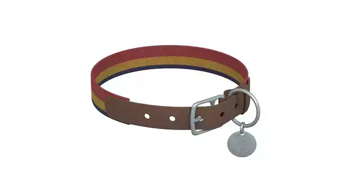 dog collar 3D model