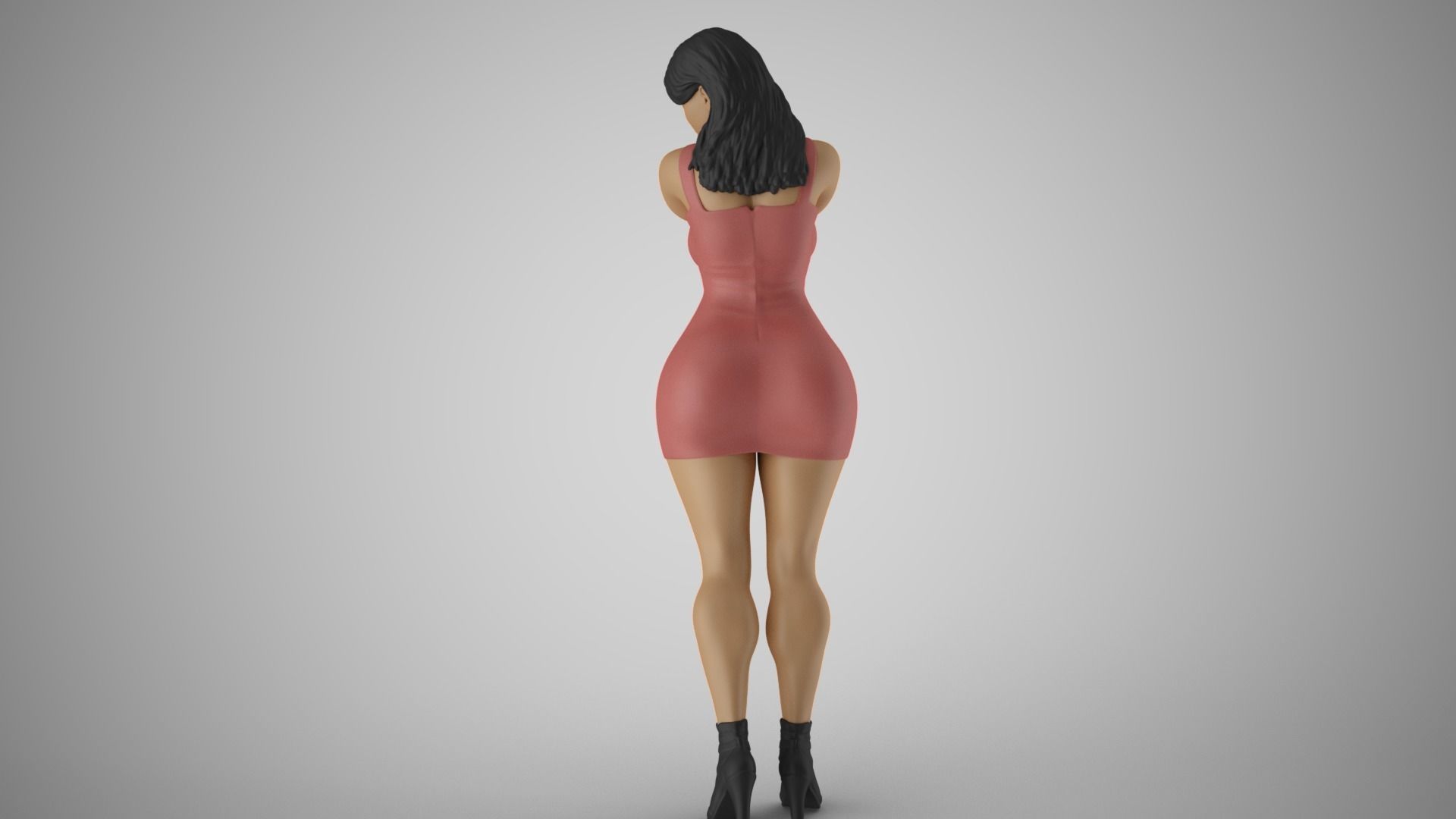Nihilistic Girl 3D print model_8