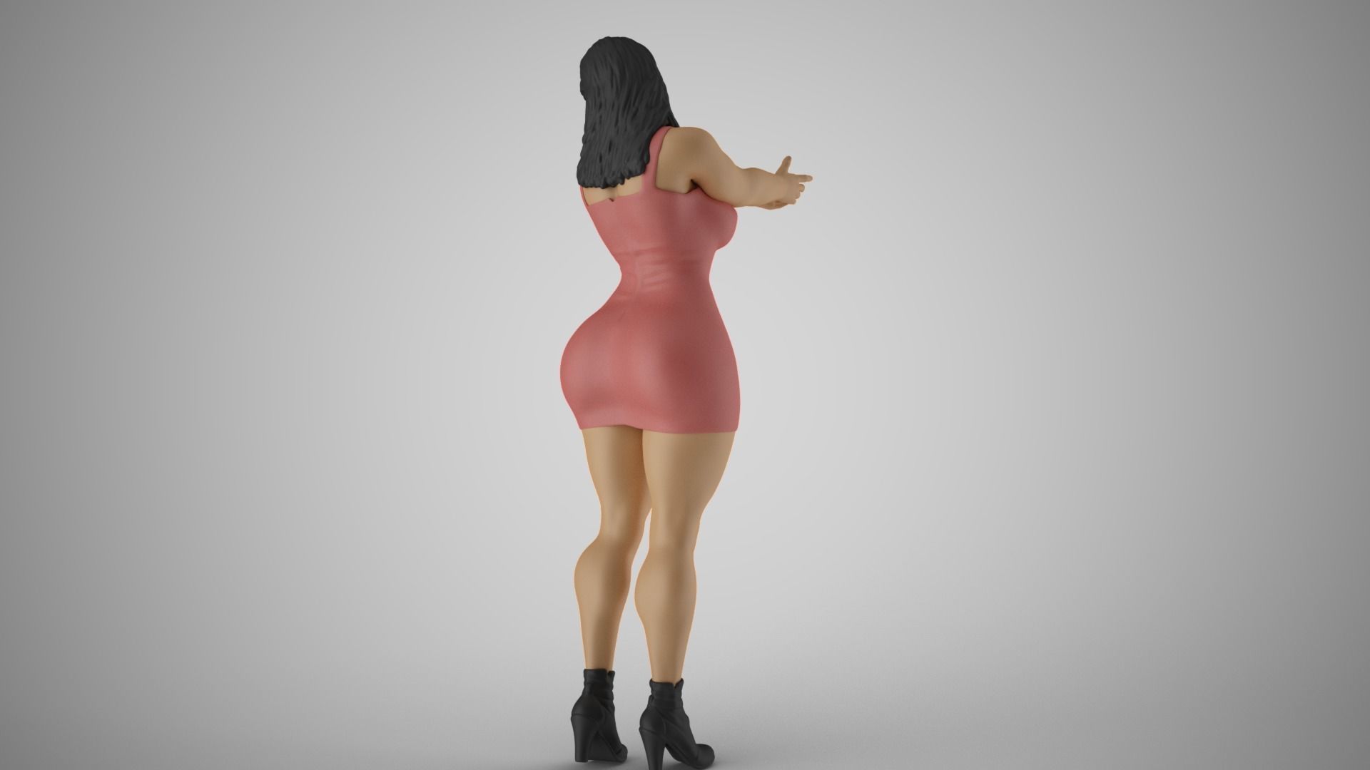 Nihilistic Girl 3D print model_7