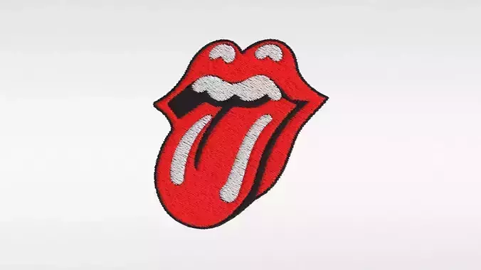 Embroidered Patch Rolling Stones