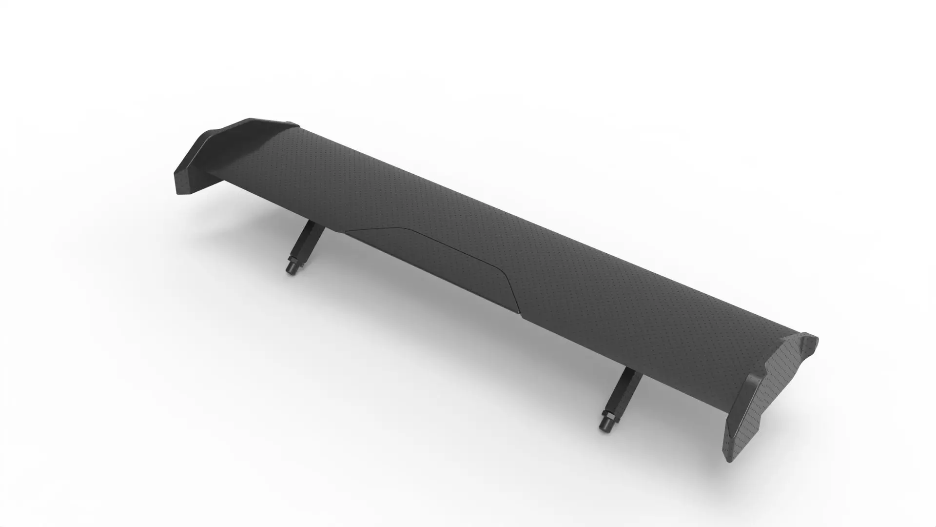 Modern spoiler tuning gear rc car 3D model