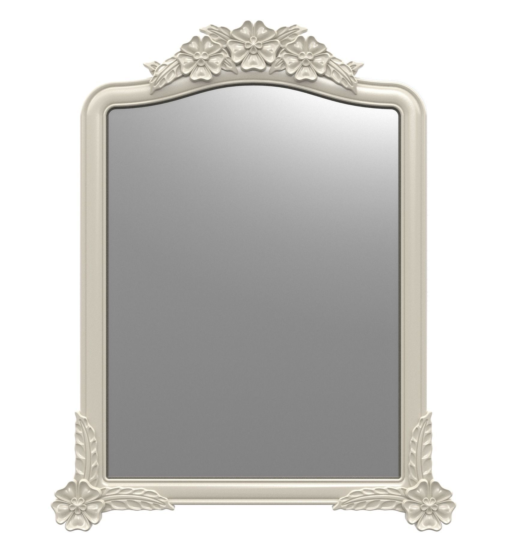 Mirror frame and Console 3D model_2