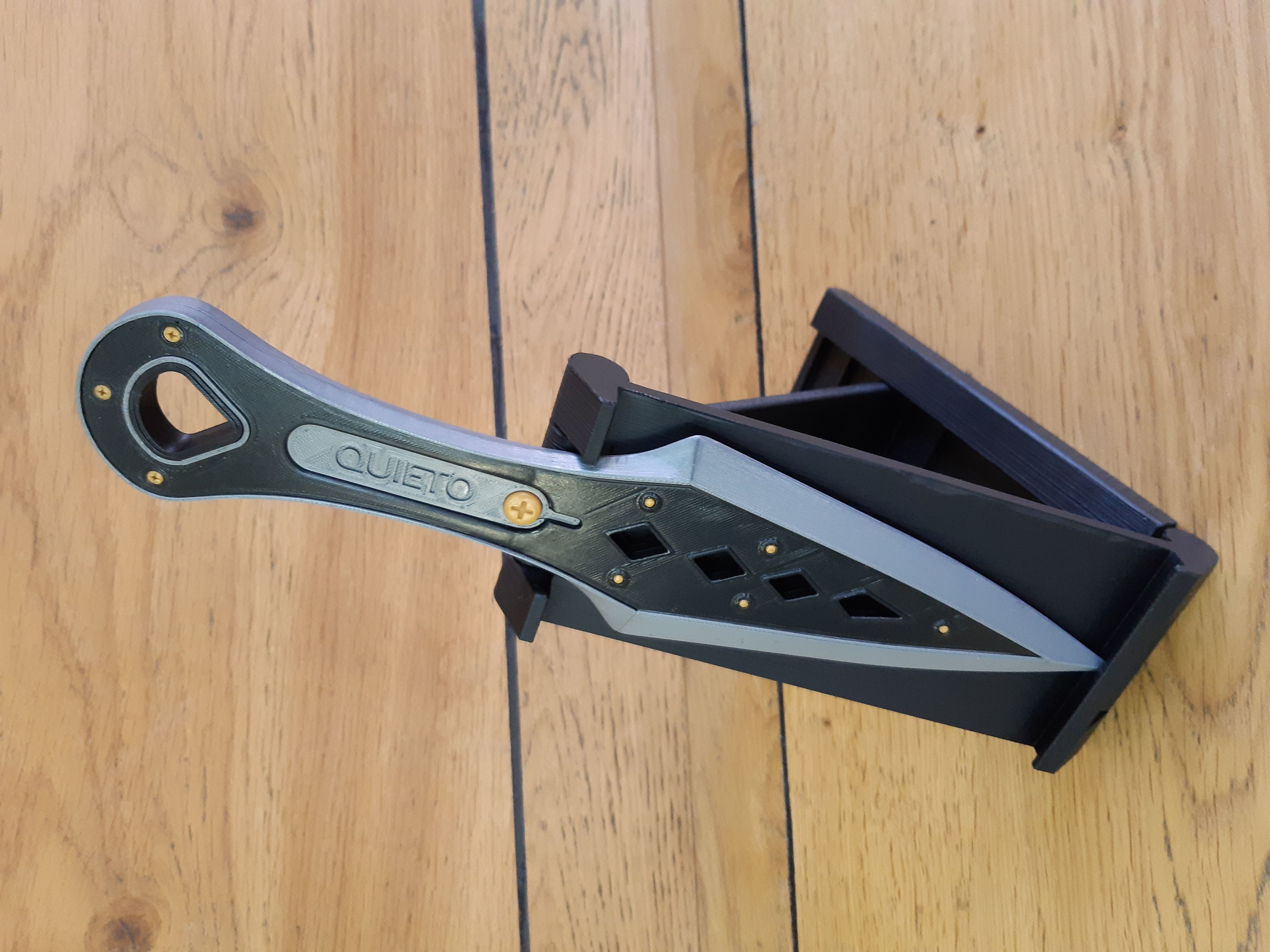 Wraith Kunai Knife - APEX - Printable 3d model - STL  3D print model_15