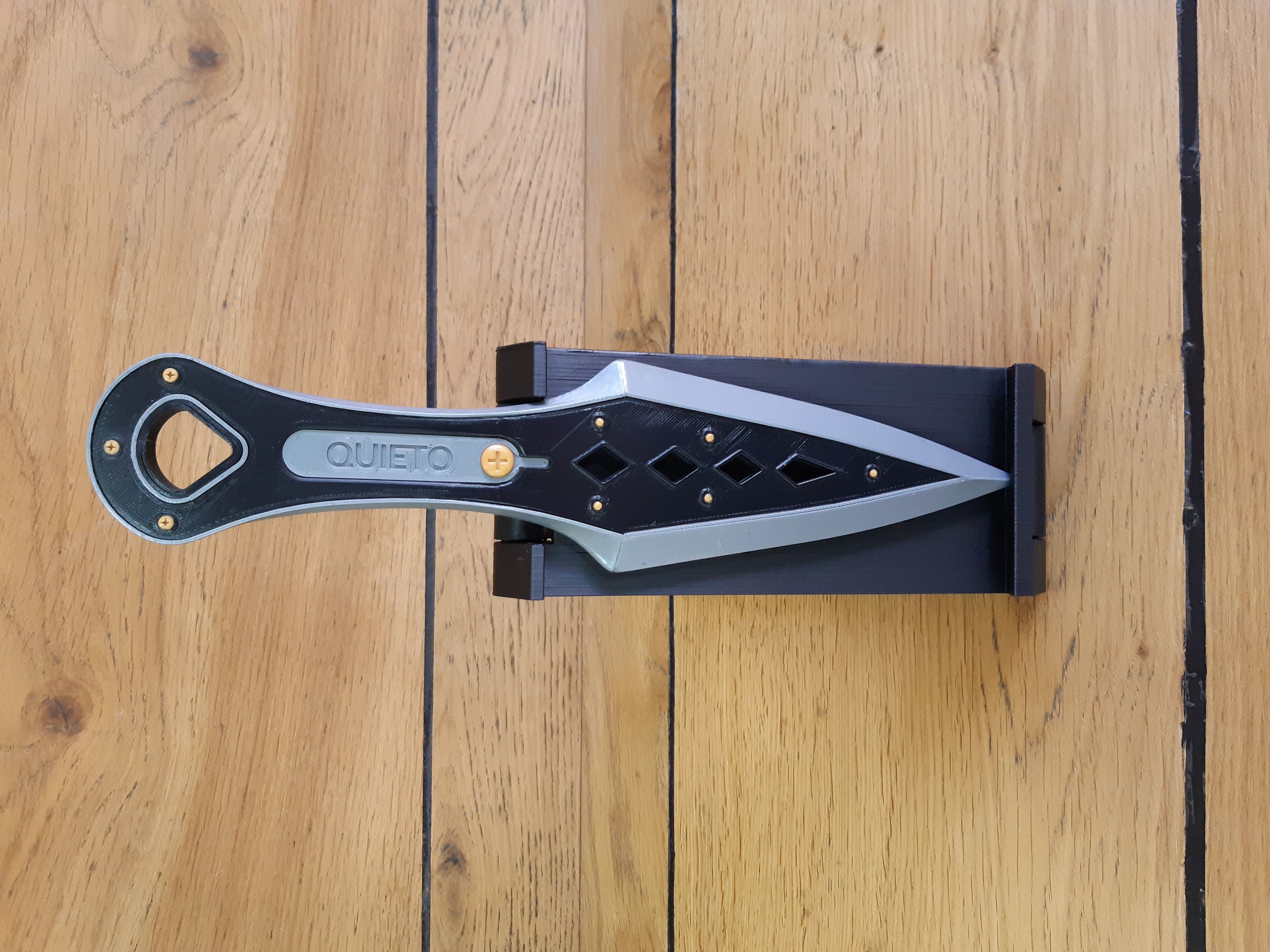 Wraith Kunai Knife - APEX - Printable 3d model - STL  3D print model_13