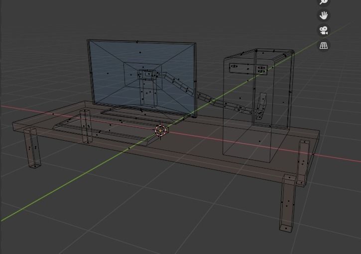 My CPU desktop Free 3D model_2