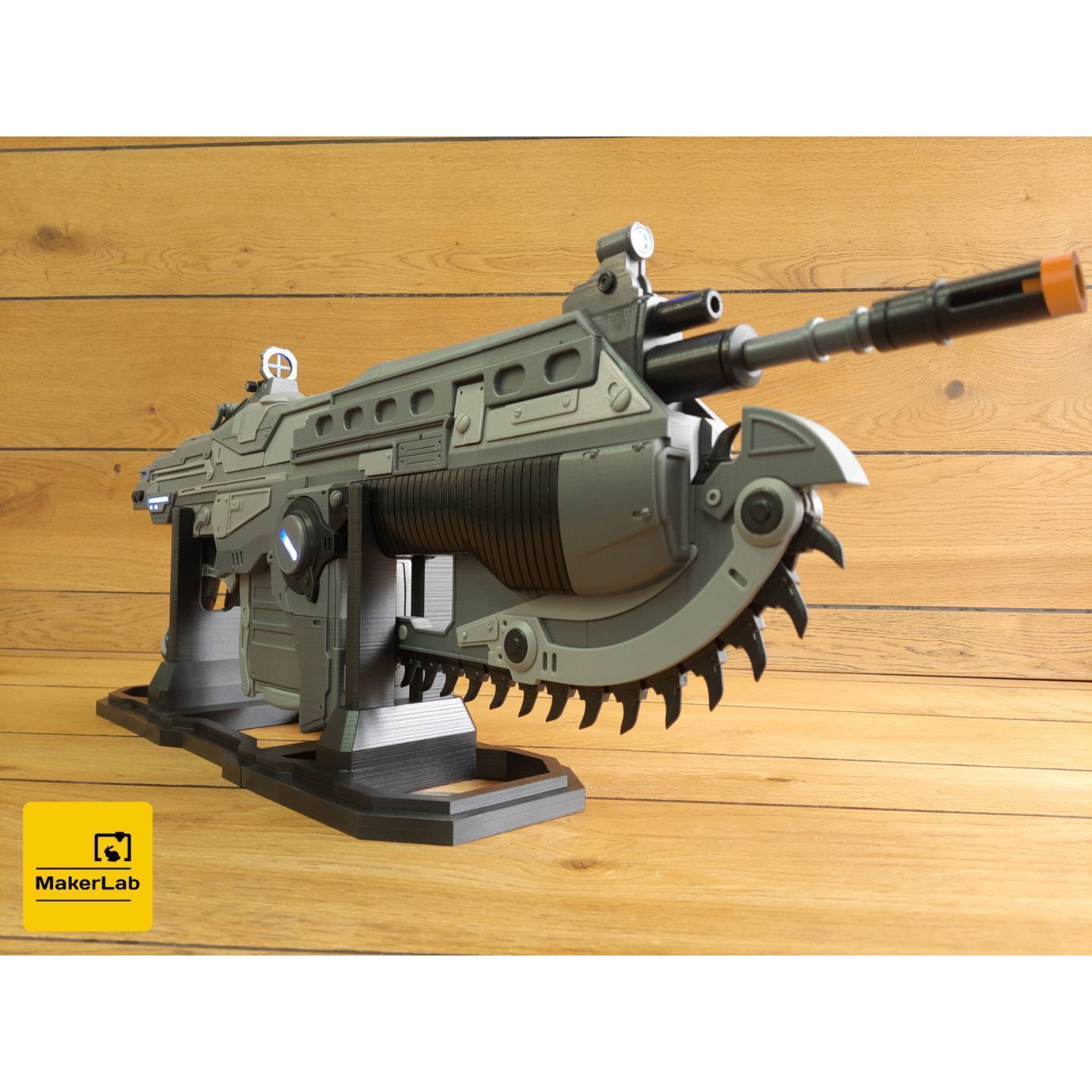 Lancer - Gears of War - Printable STL - Personal Use 3D print model_14