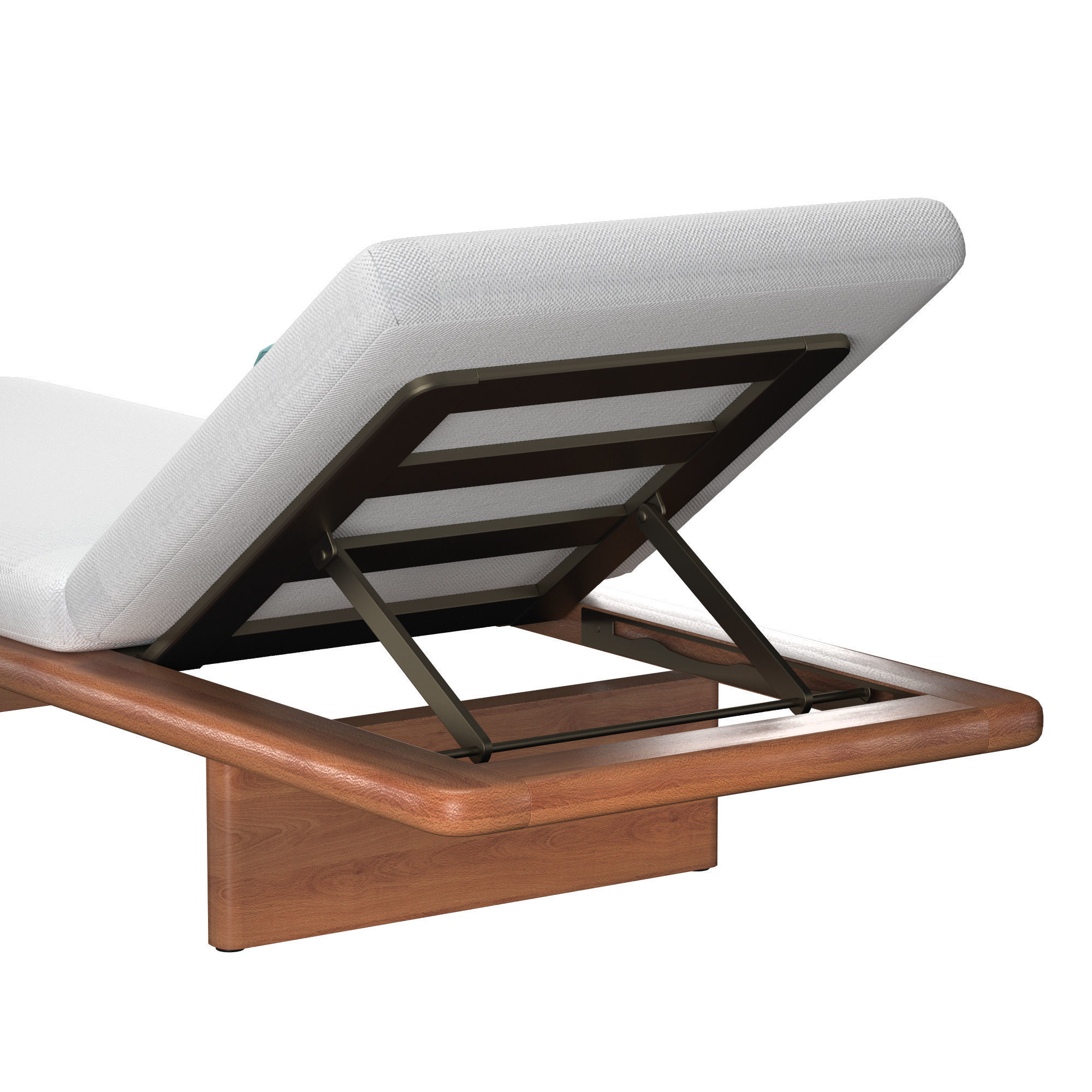 Mesh Deckchair 17600 3D model_3