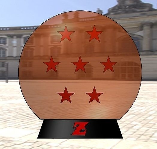 Lamp of Dragon Ball Z Free 3D model