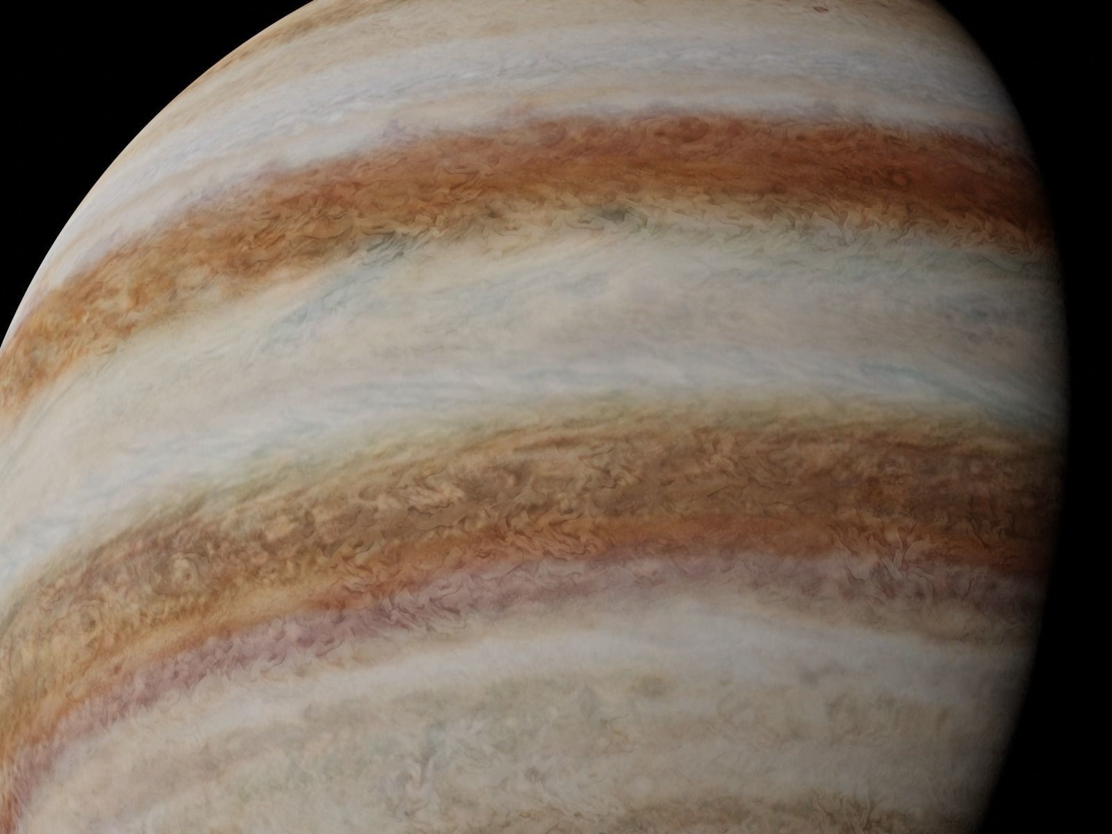 Jupiter 16K Texture Low-poly 3D model_5