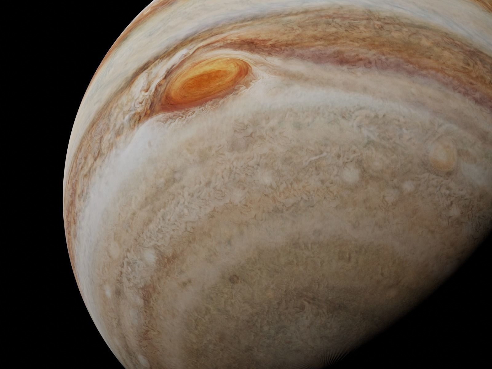 Jupiter 16K Texture Low-poly 3D model_13