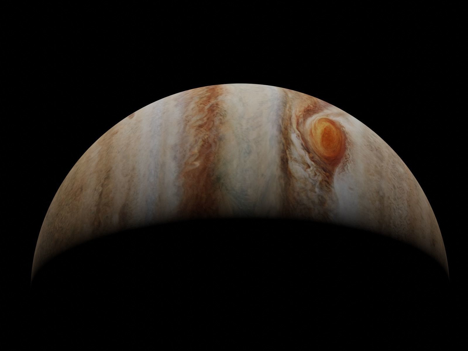Jupiter 16K Texture Low-poly 3D model_2