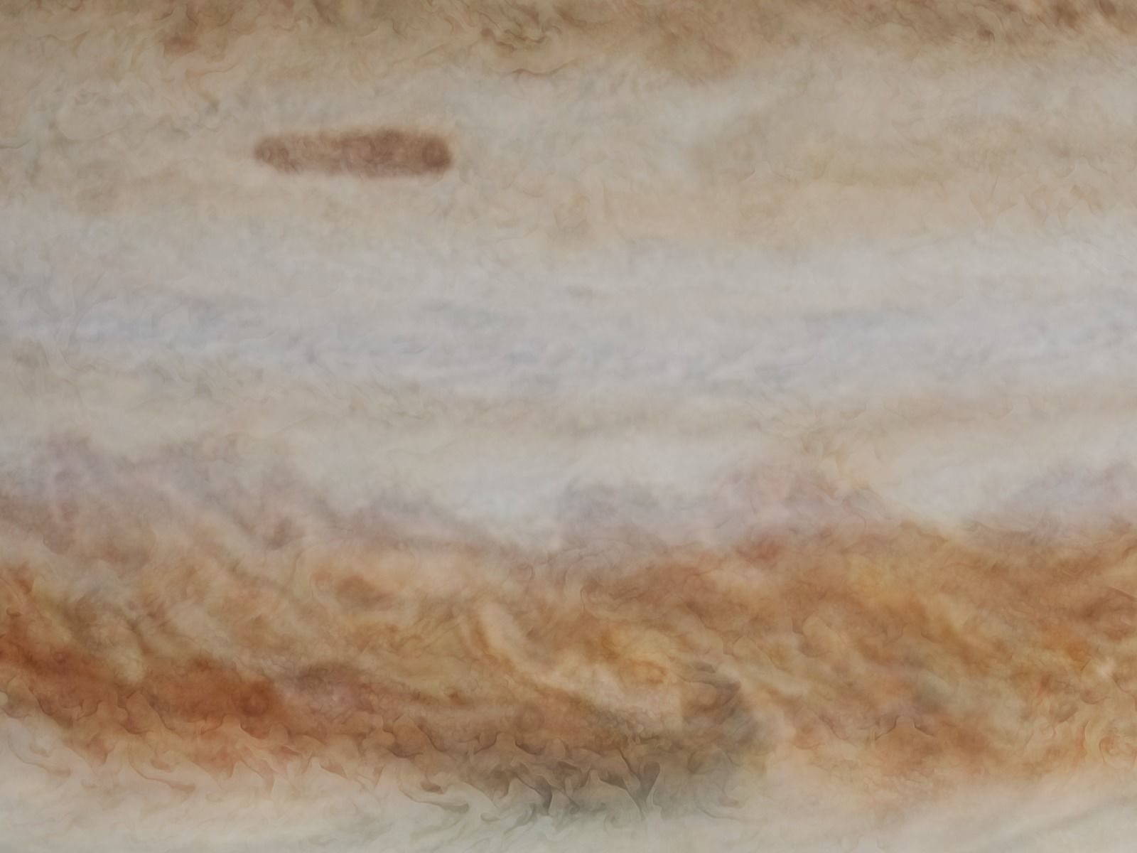 Jupiter 16K Texture Low-poly 3D model_15