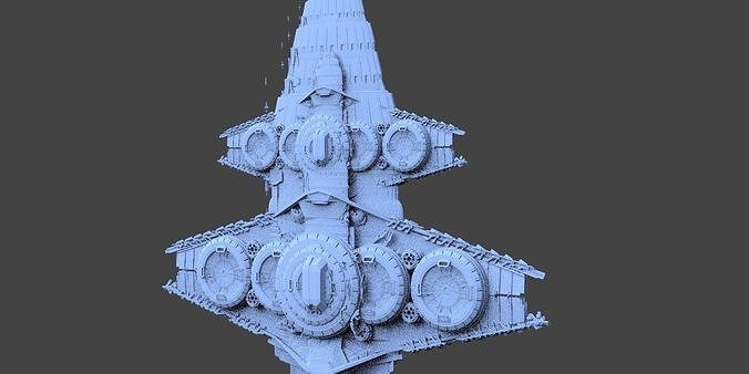 Star Freighter Villain base 7  3D model