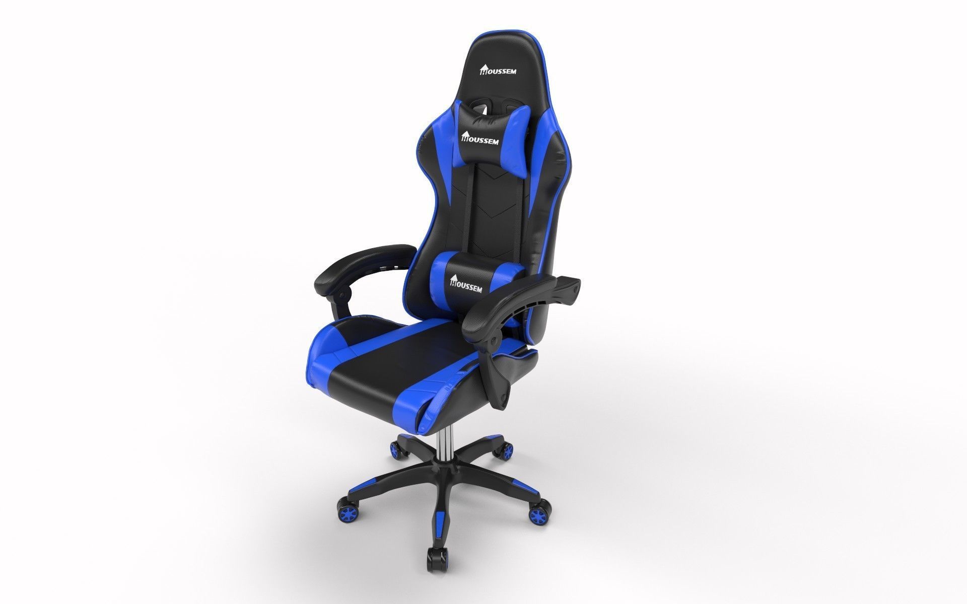 Gaming Chair Low-poly 3D model_8