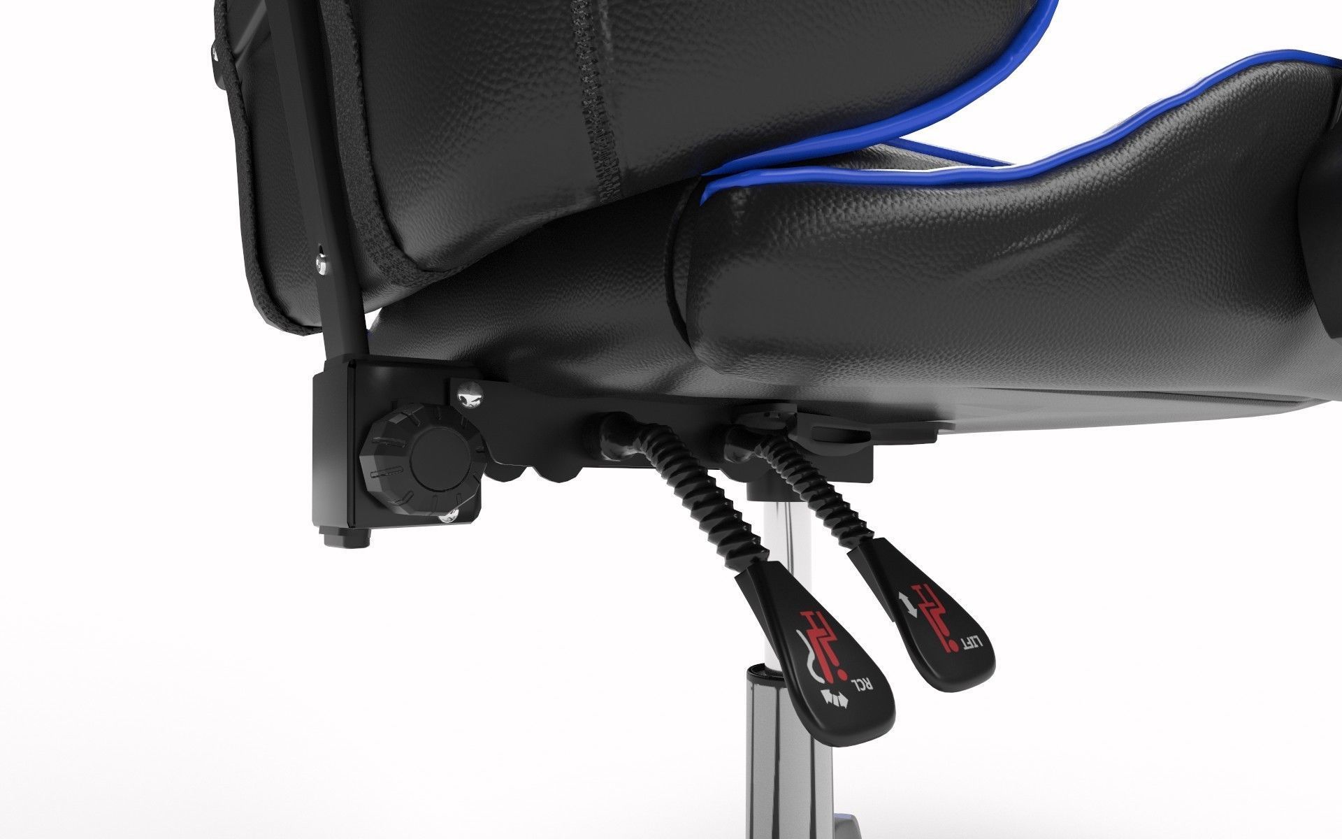 Gaming Chair Low-poly 3D model_1