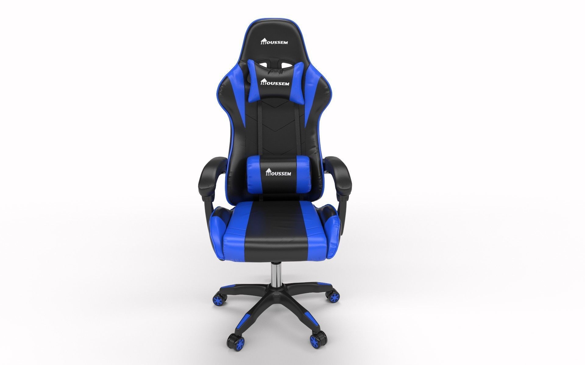 Gaming Chair Low-poly 3D model_7