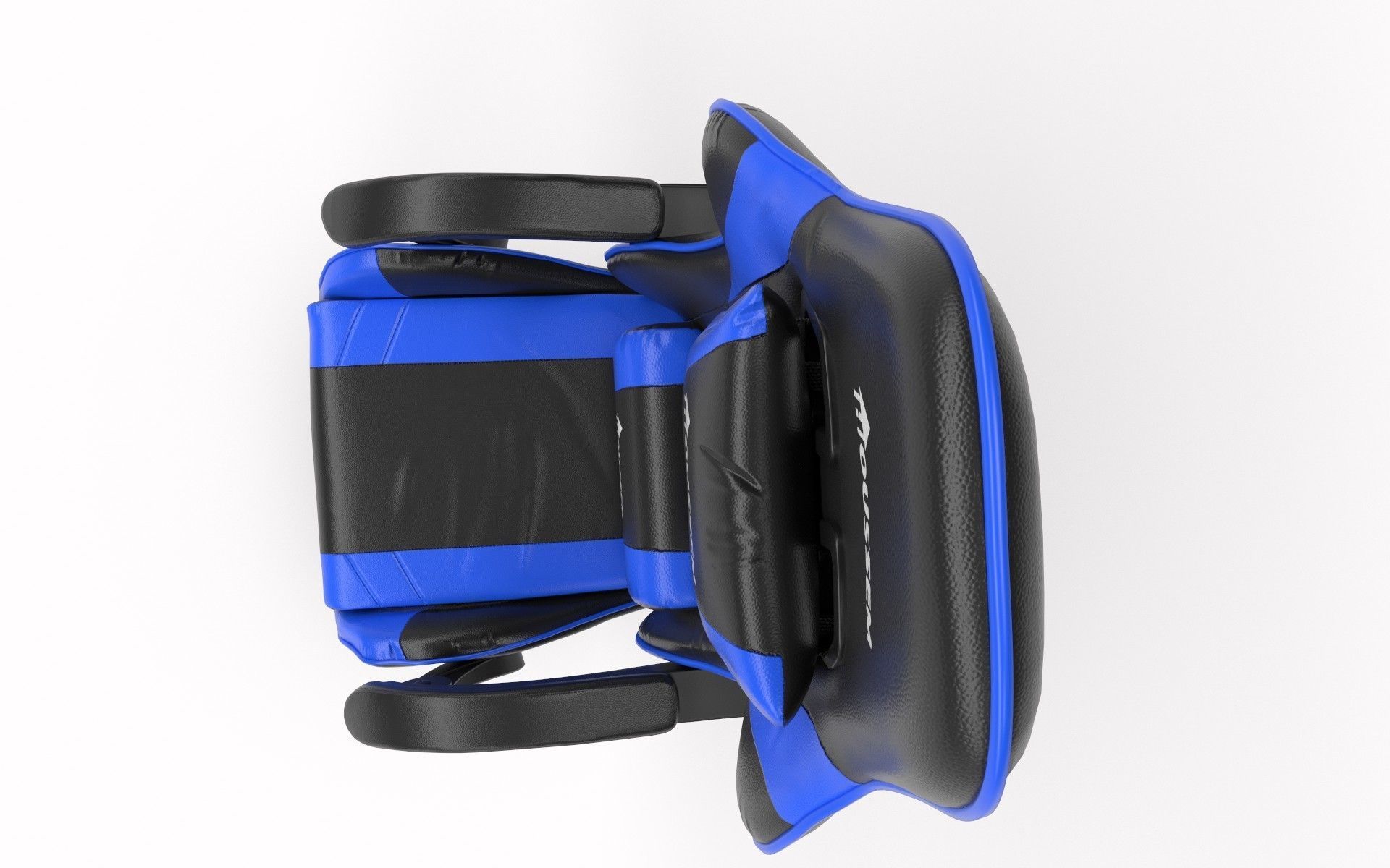 Gaming Chair Low-poly 3D model_2