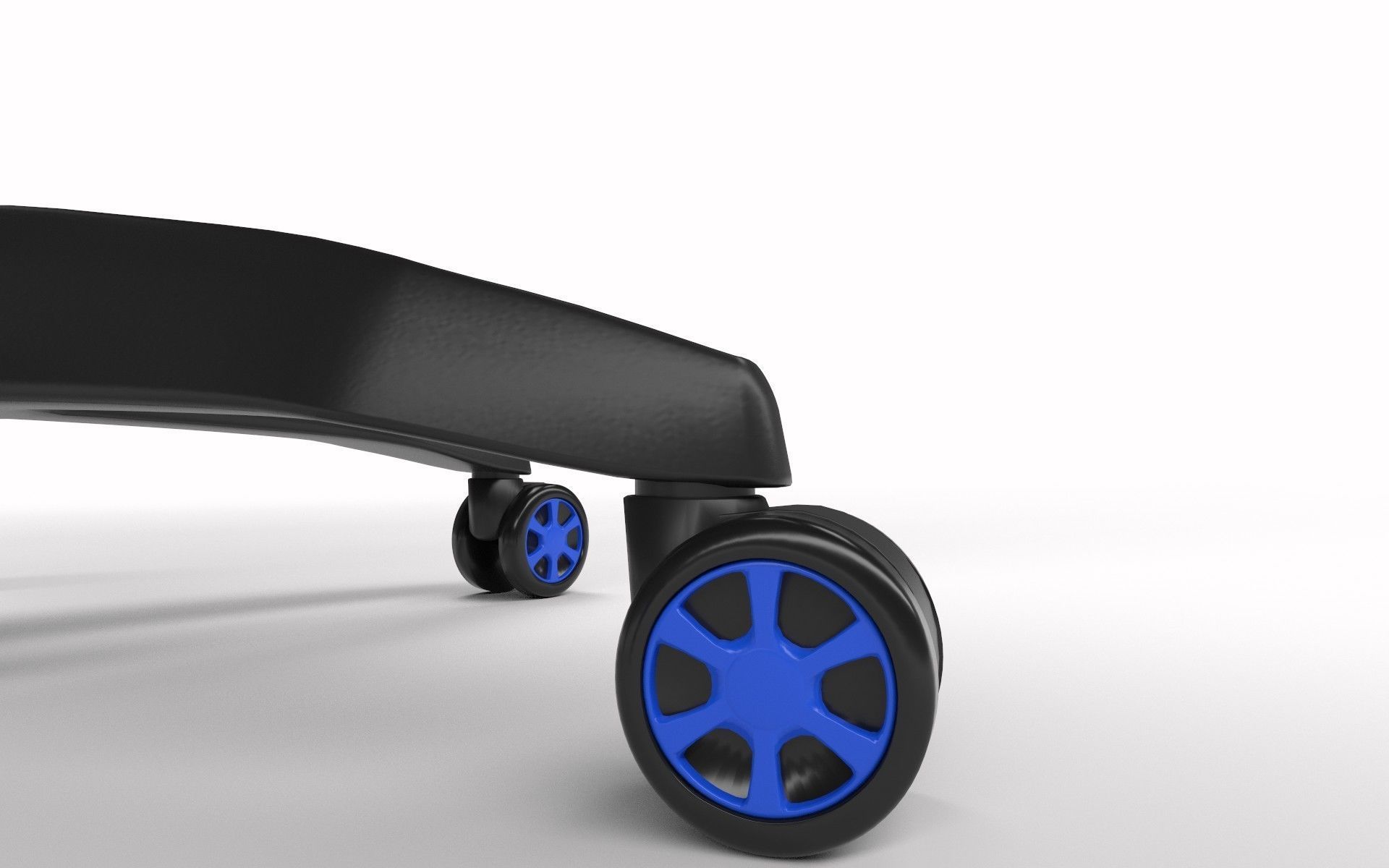 Gaming Chair Low-poly 3D model_14