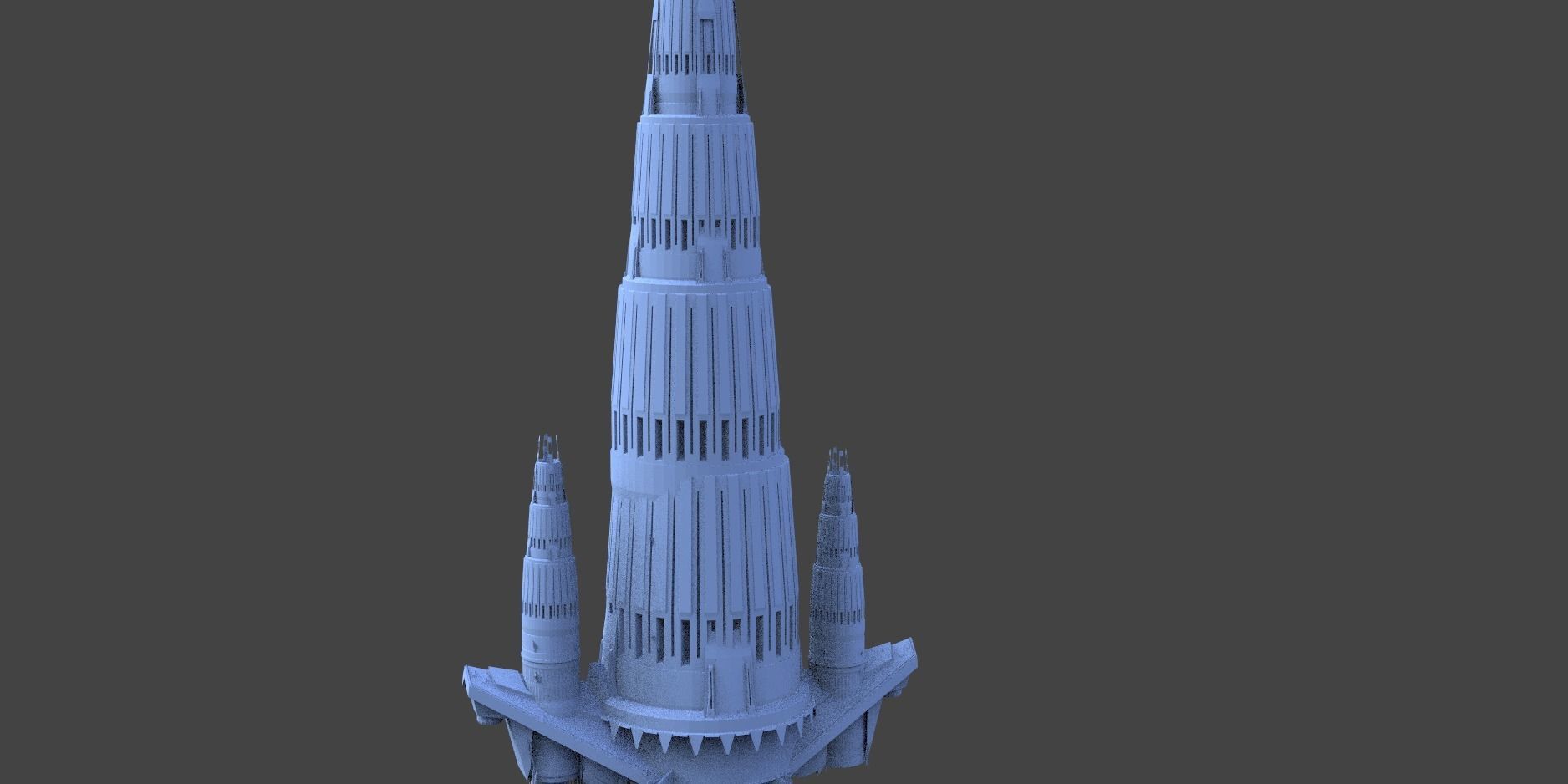 Star Freighter Fuselage base  3D model_1