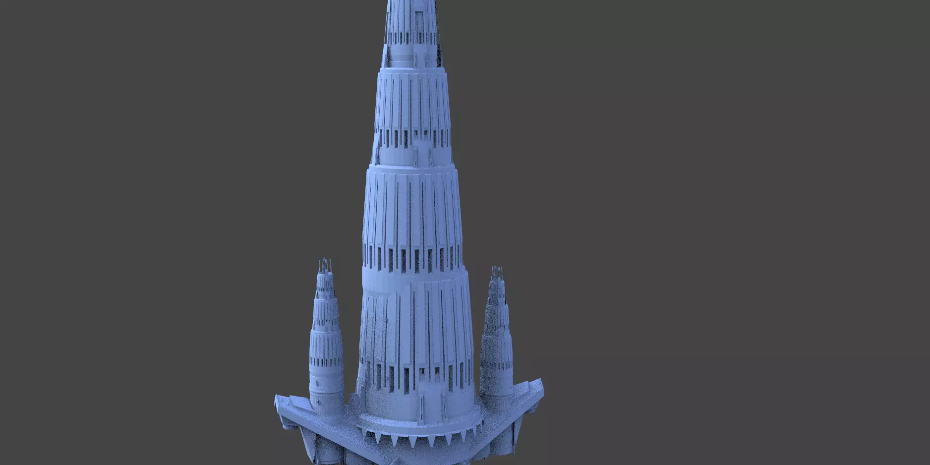 Star Freighter Fuselage base  3D model_0