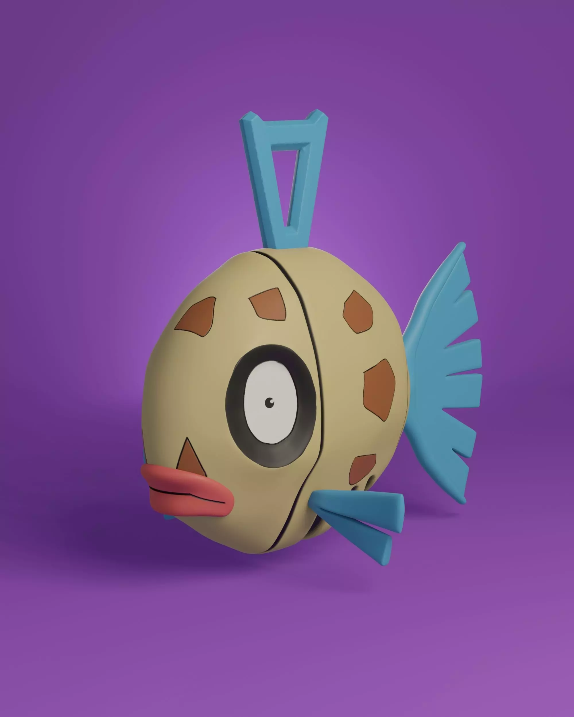 pokemon feebas 3D print model