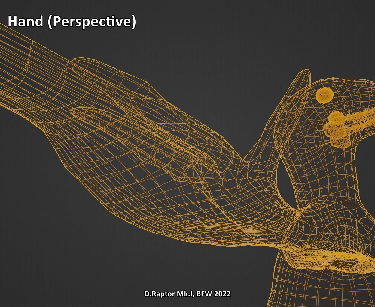 Deinonychus Raptor Mk I for VRChat Low-poly 3D model_19