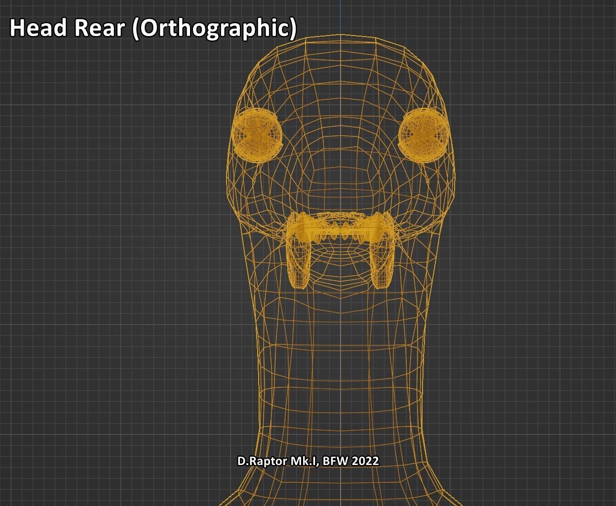 Deinonychus Raptor Mk I for VRChat Low-poly 3D model_13