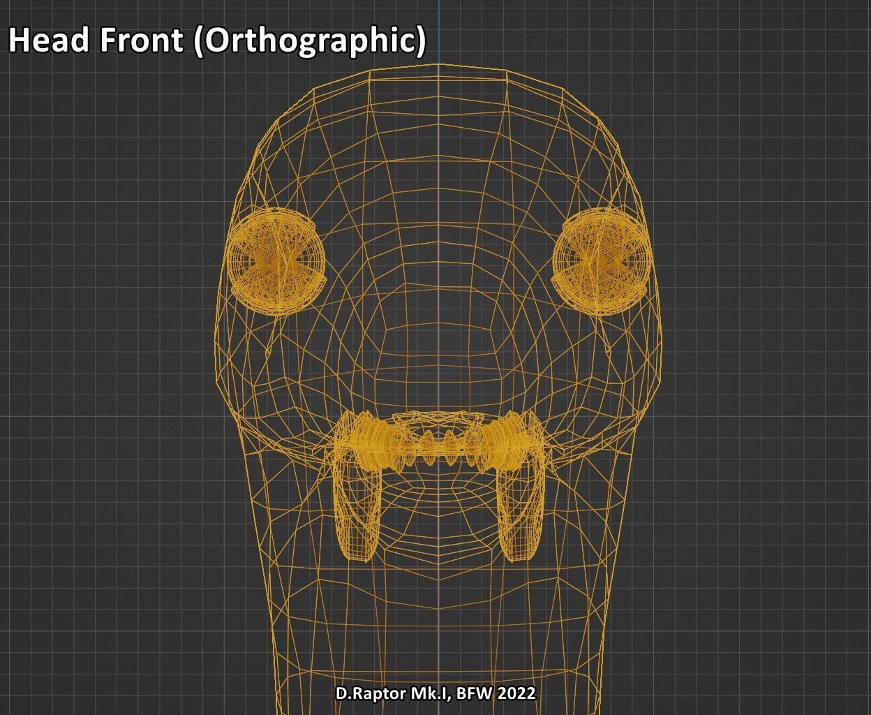 Deinonychus Raptor Mk I for VRChat Low-poly 3D model_4