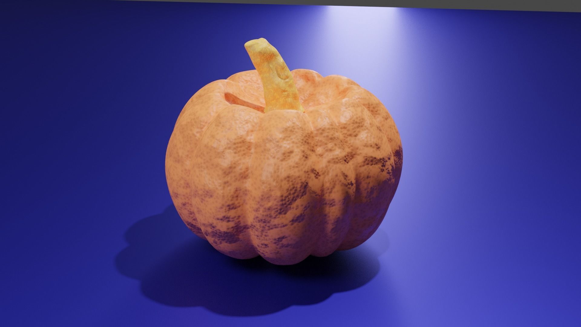 Pumpkin 3D model_2
