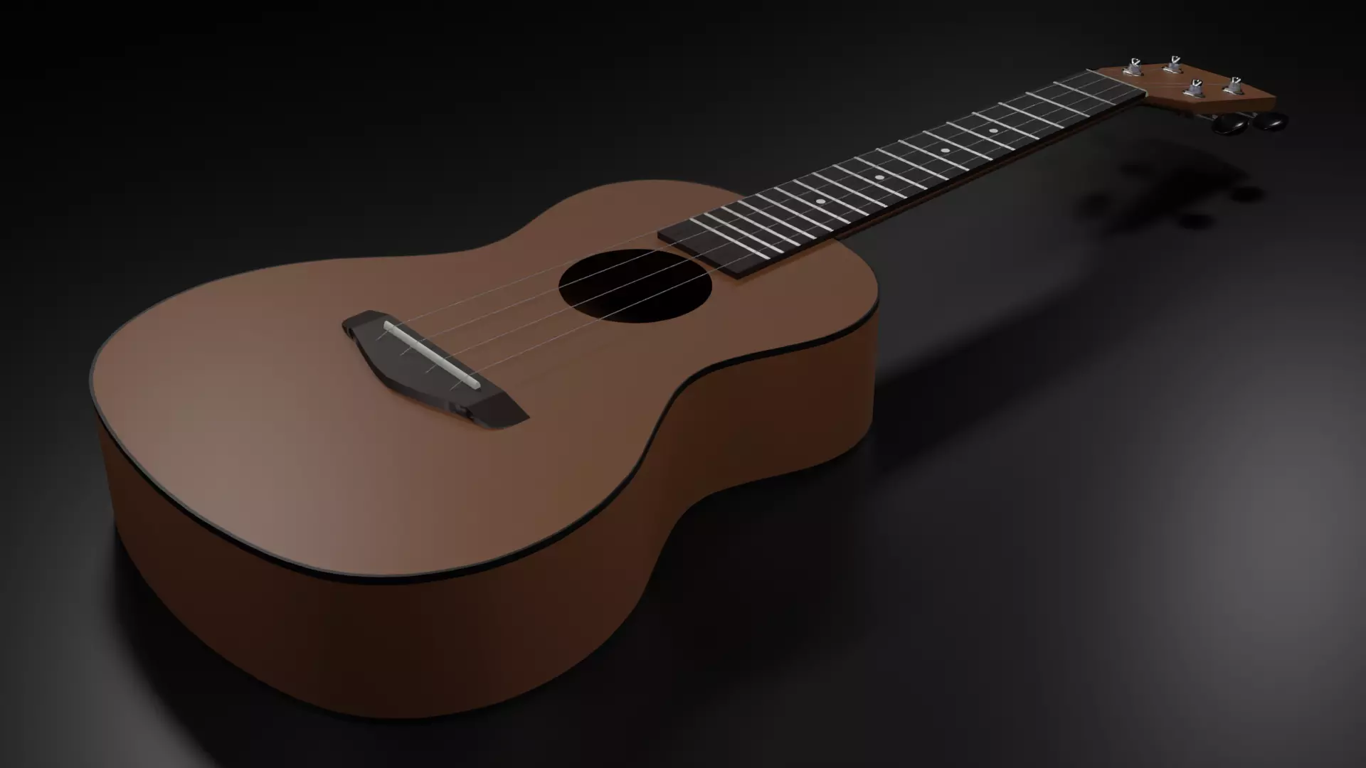 Ukulele Free 3D model_0