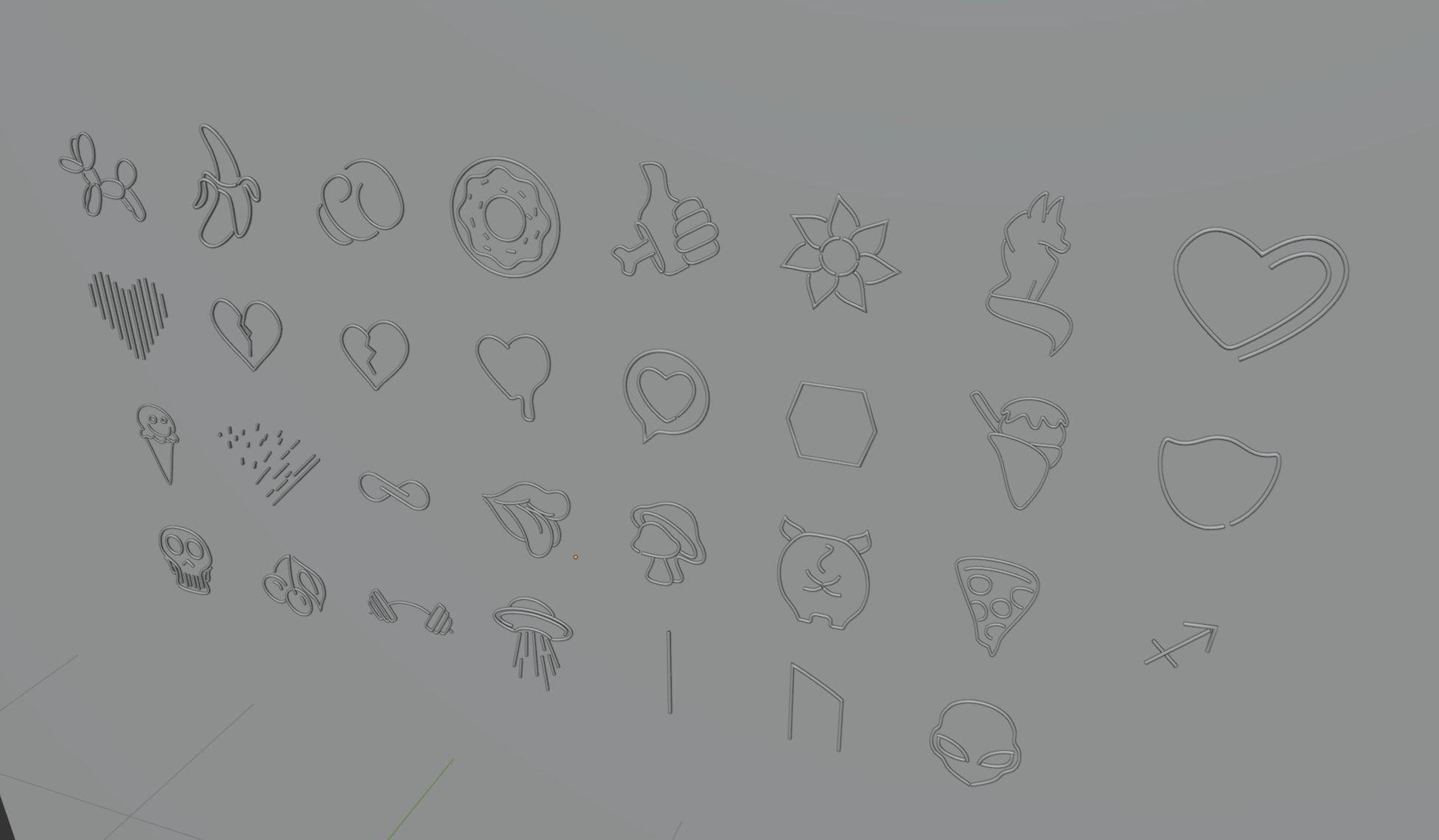 Ultimate Neon Sign pack 6 Low-poly 3D model_9