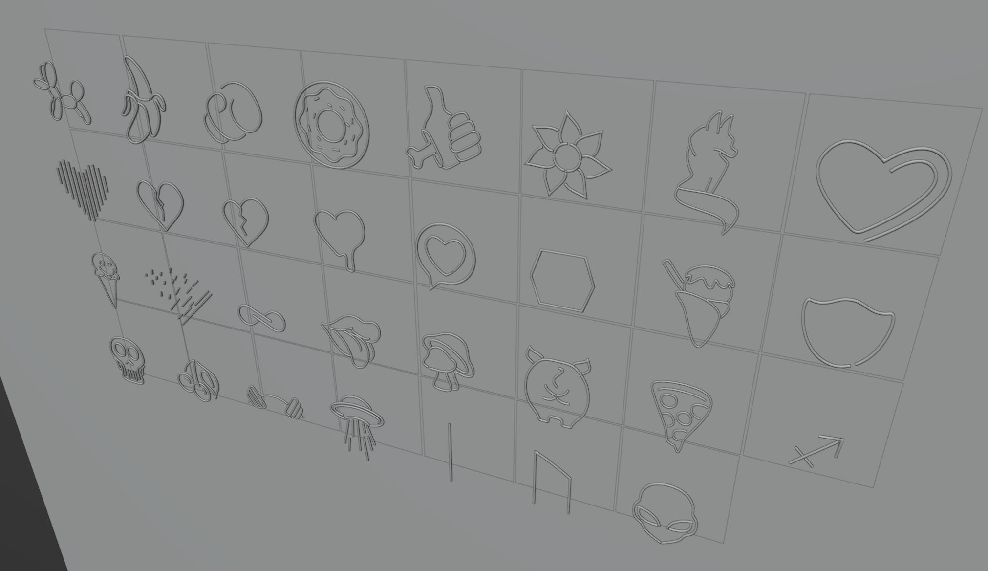 Ultimate Neon Sign pack 6 Low-poly 3D model_3