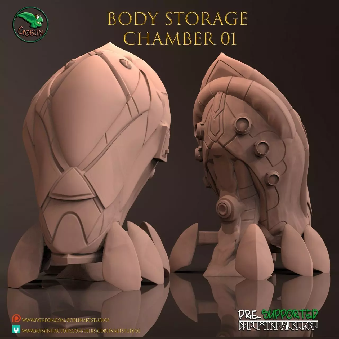 Chamber 1 - 2 - 3 - Mind Flayers 3D print model_0