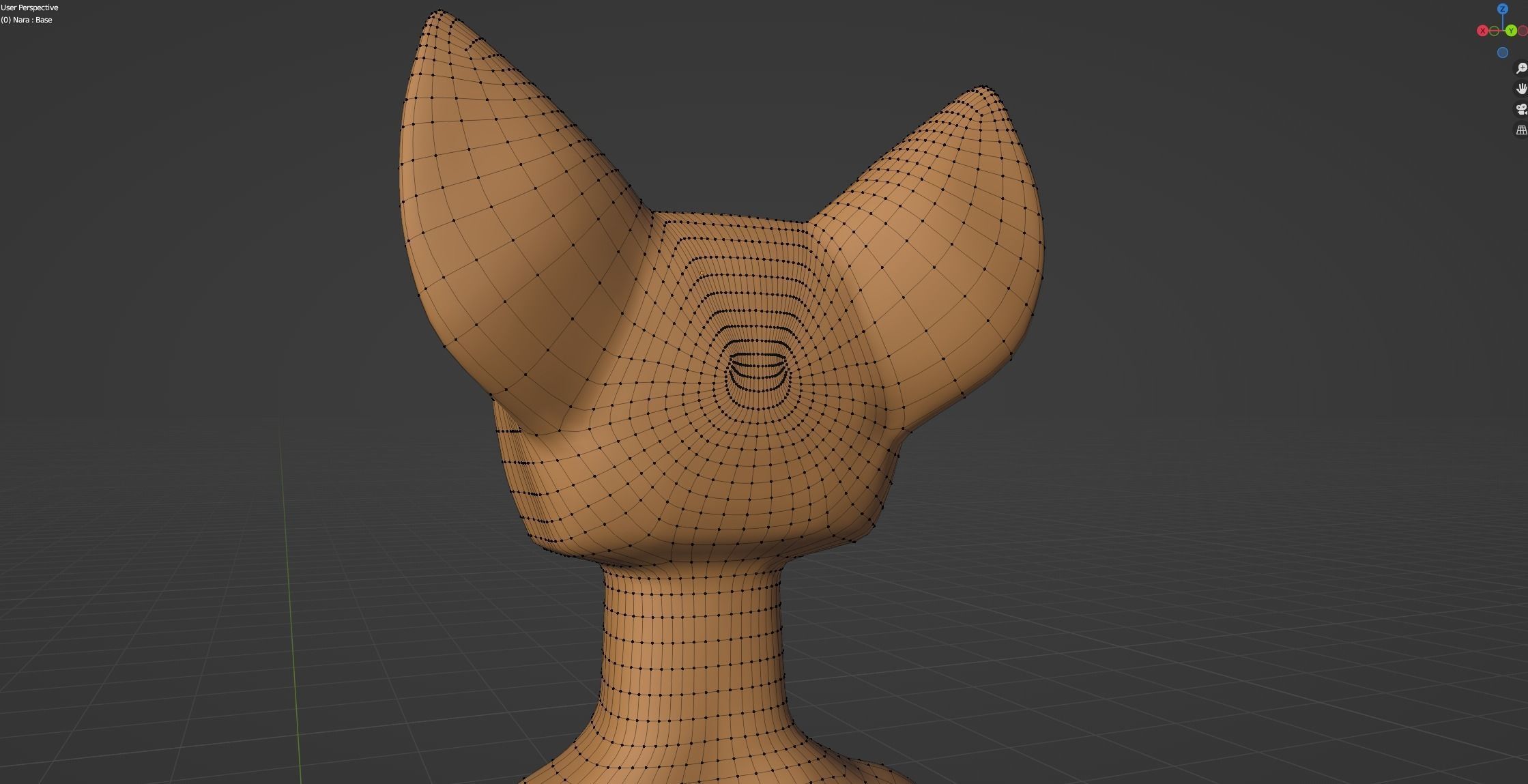 Nara Anthro Fox 3D model_54