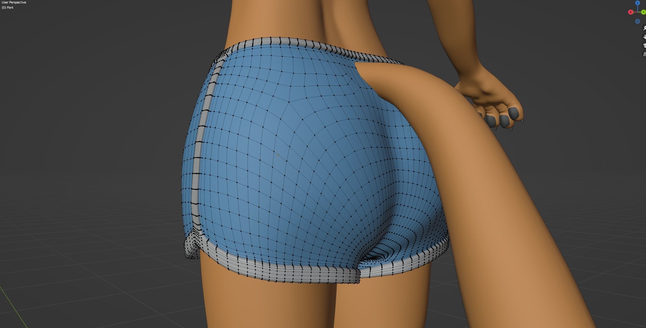 Nara Anthro Fox 3D model_67