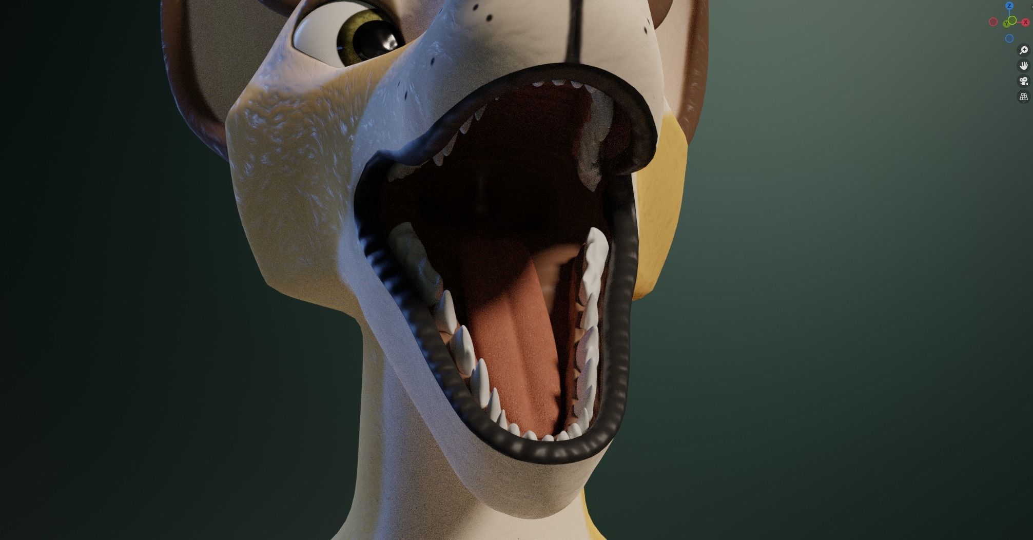 Nara Anthro Fox 3D model_81