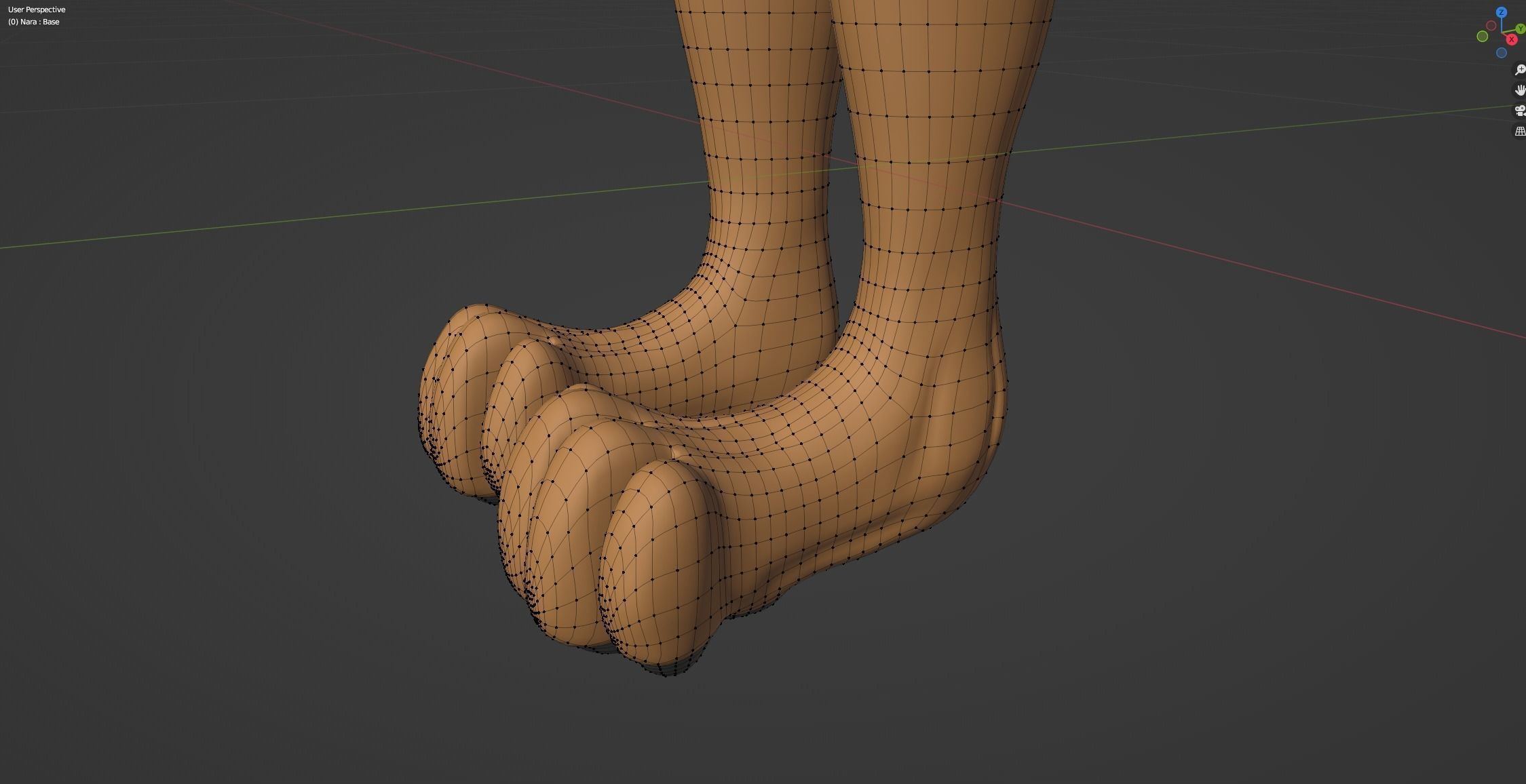 Nara Anthro Fox 3D model_60