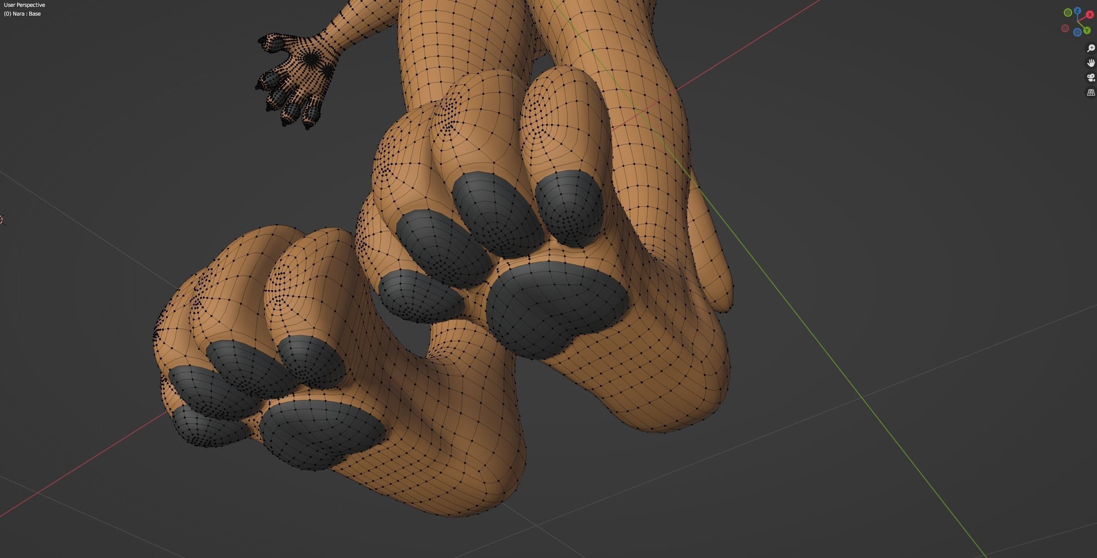 Nara Anthro Fox 3D model_61