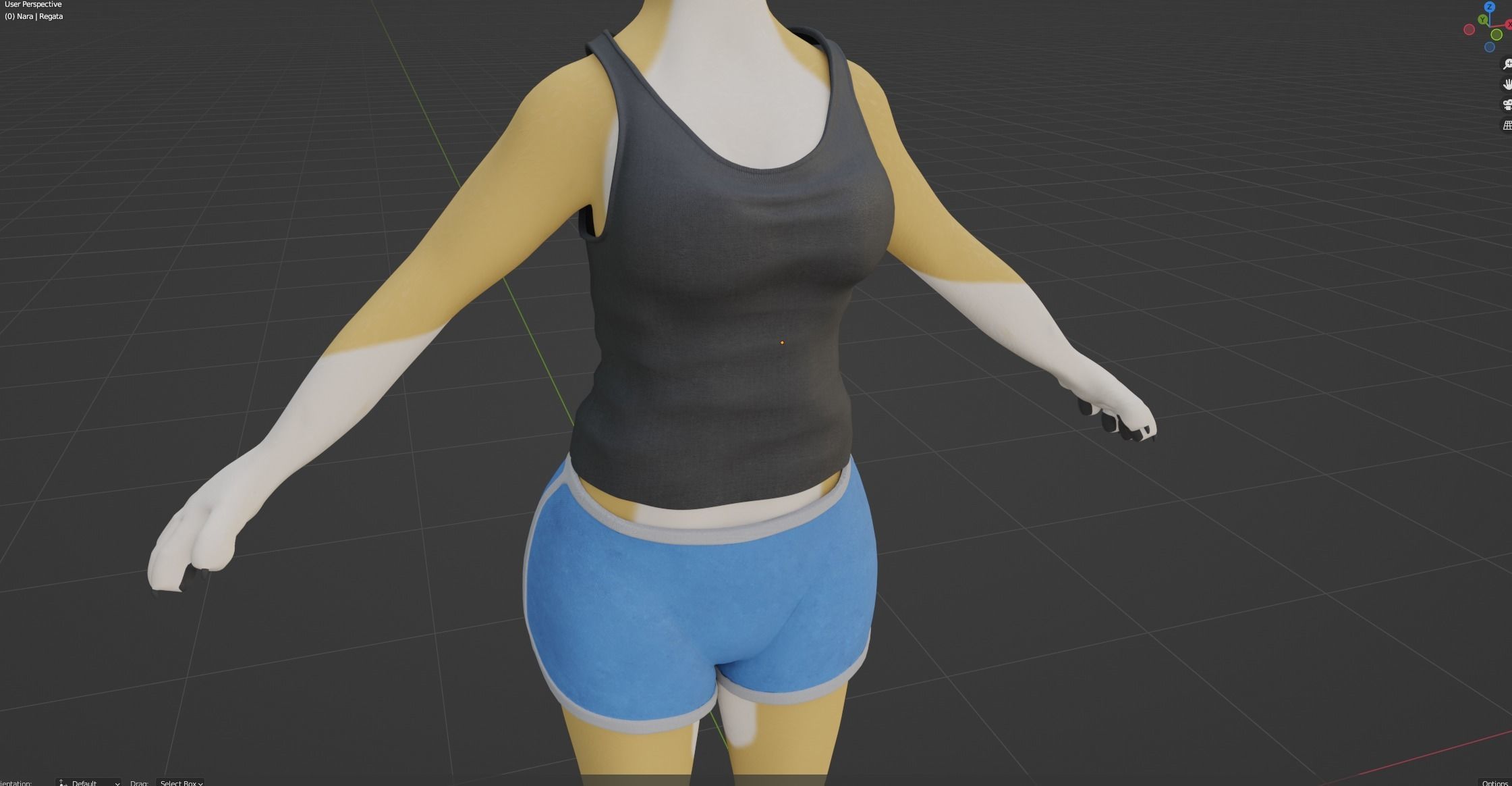 Nara Anthro Fox 3D model_70