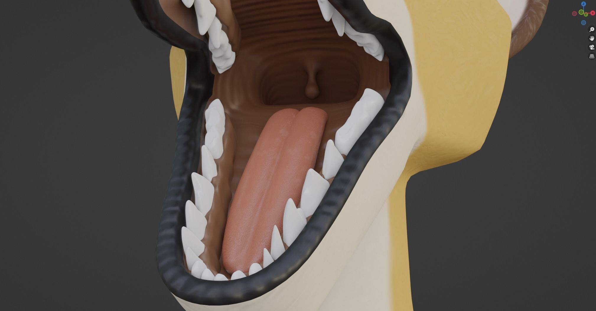 Nara Anthro Fox 3D model_82