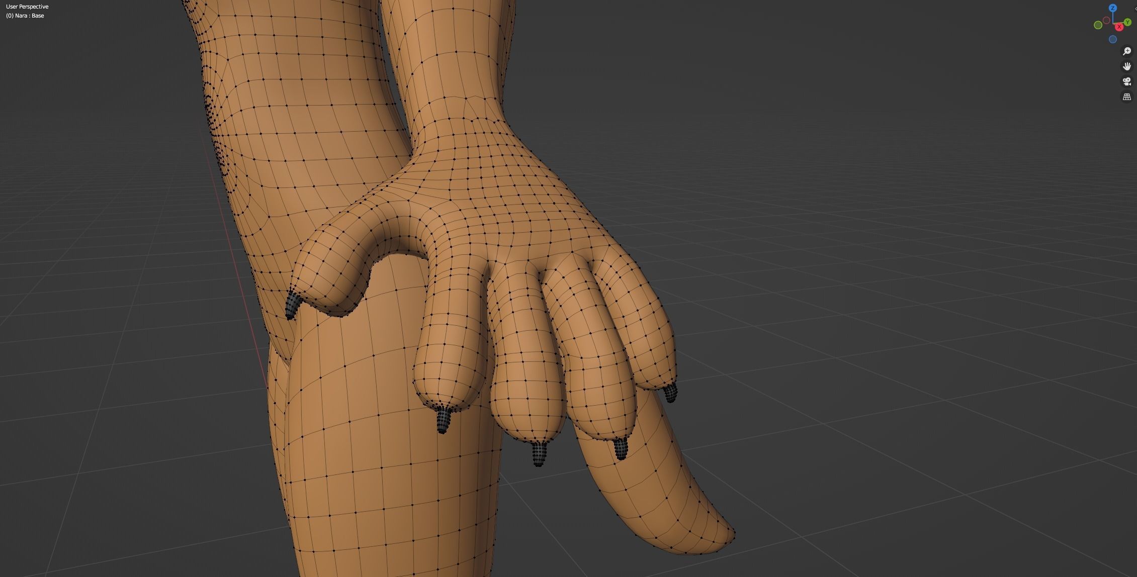 Nara Anthro Fox 3D model_57