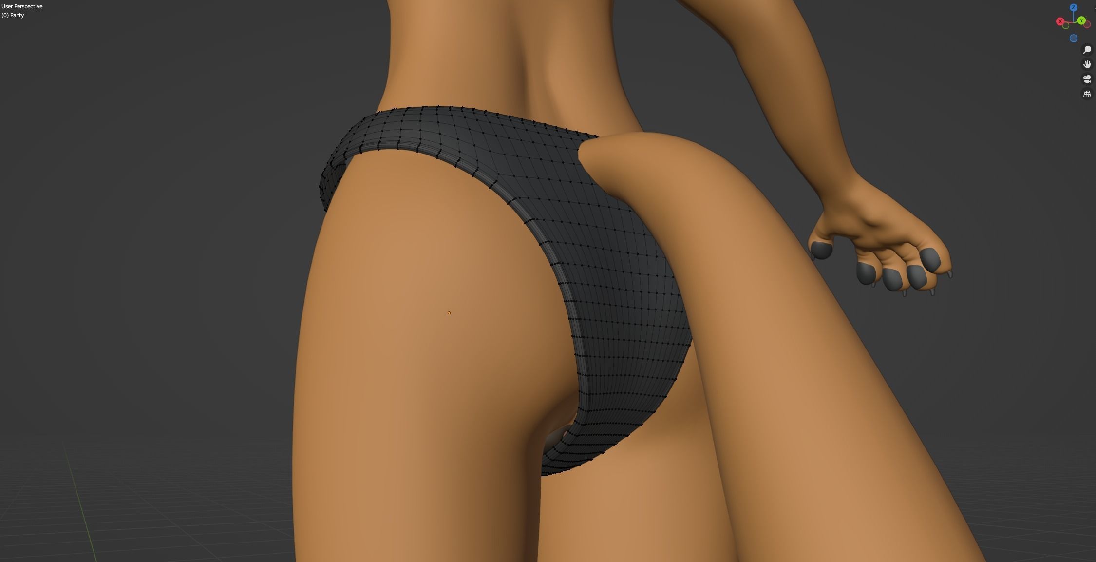 Nara Anthro Fox 3D model_63