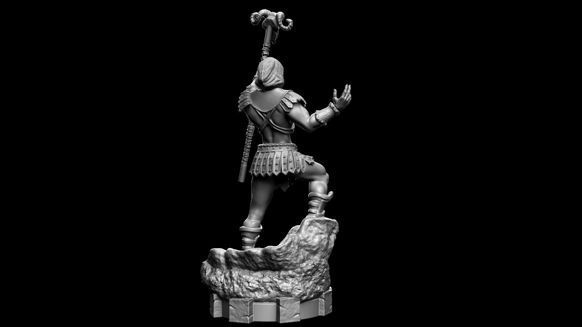 Skeletor Fanart 2022 3D print model_4