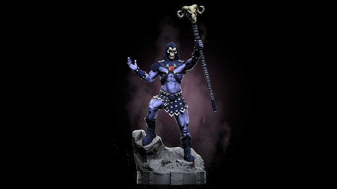 Skeletor Fanart 2022 3D print model